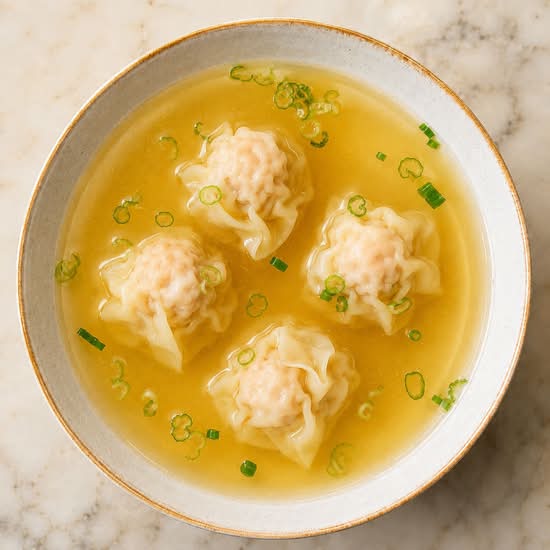 Wonton Soup (Soupe aux Wontons)云吞汤